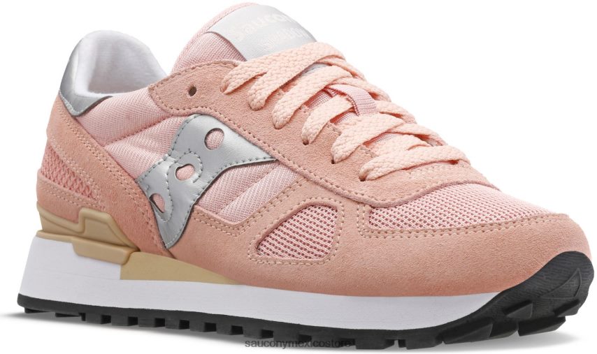 Saucony sombra original mujer rosa pálido/plata P4B2Z0679