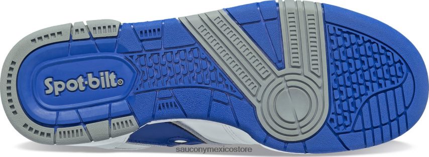 Saucony spot-bilt sonic bajo hombres blanco/azul real P4B2Z0192