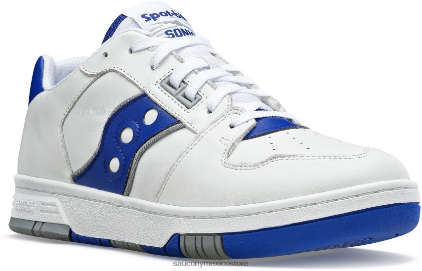 Saucony spot-bilt sonic bajo hombres blanco/azul real P4B2Z0192