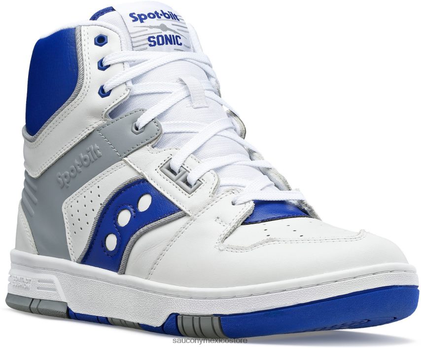 Saucony spot-bilt sonic hola hombres blanco/azul real P4B2Z0191
