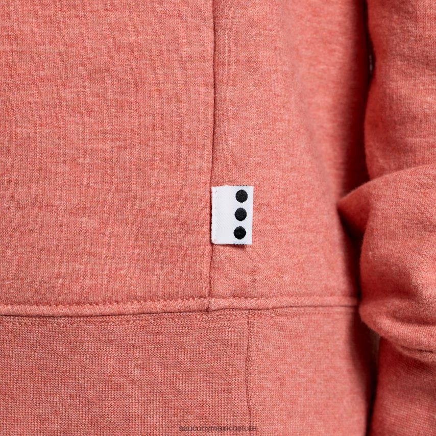 Saucony sudadera con capucha descansada mujer gráfico de hollín brezo P4B2Z0793