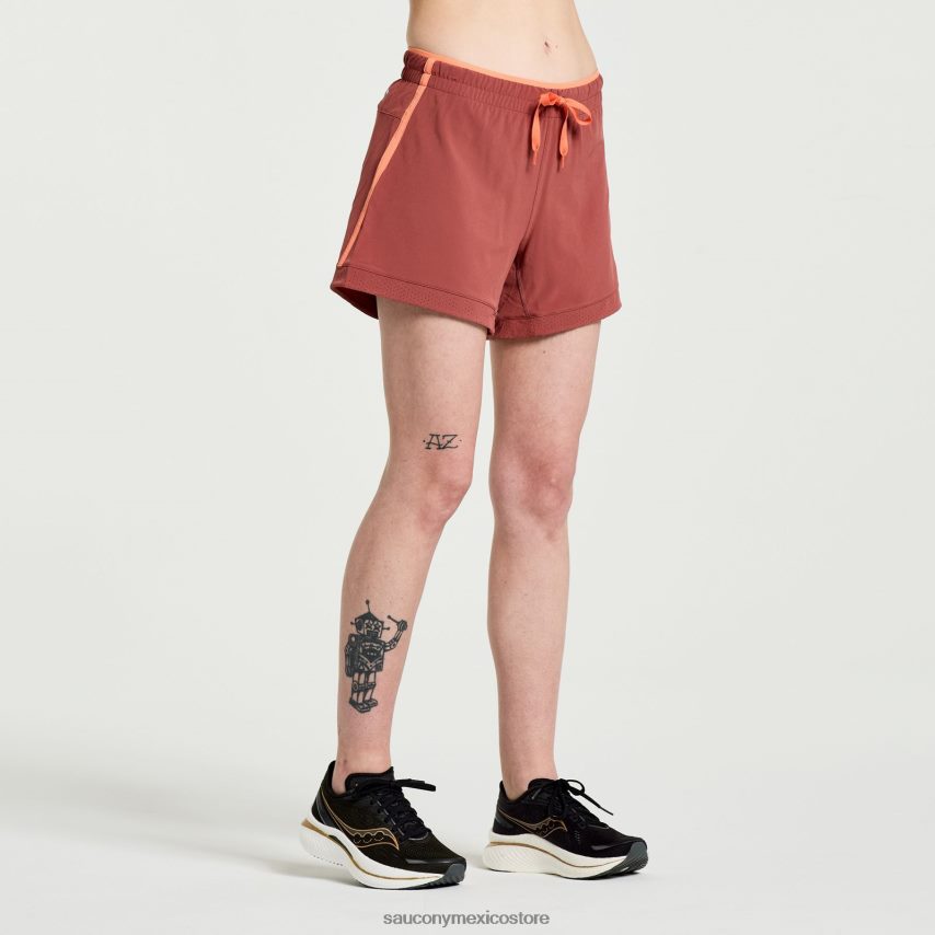 Saucony superar 5 corto mujer Mantequilla de manzana P4B2Z0810