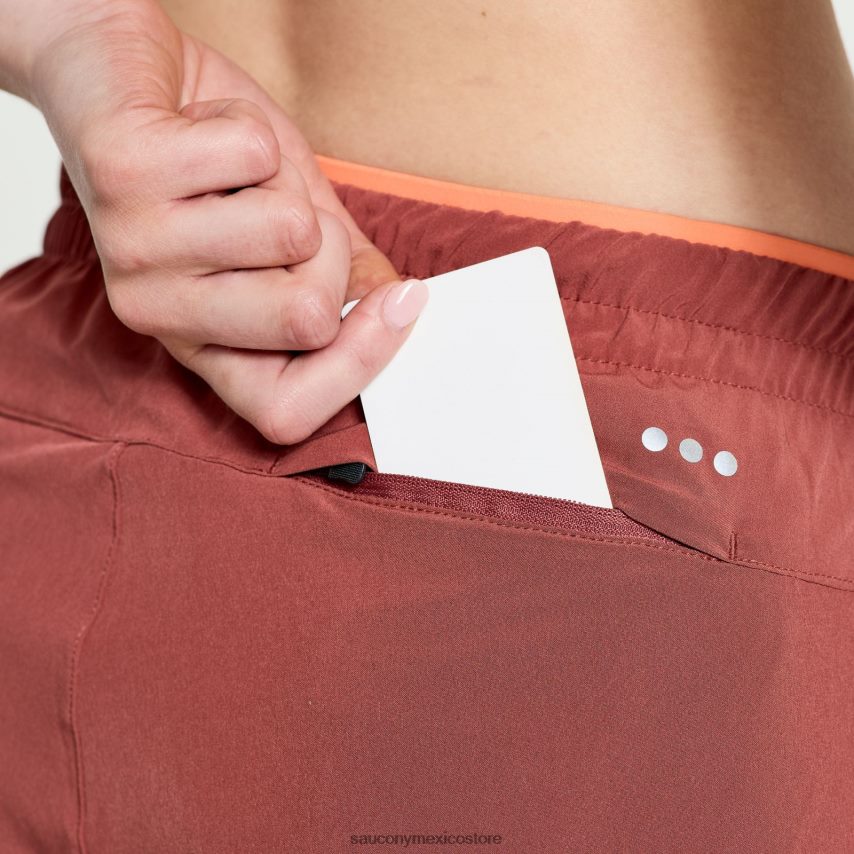 Saucony superar 5 corto mujer Mantequilla de manzana P4B2Z0810