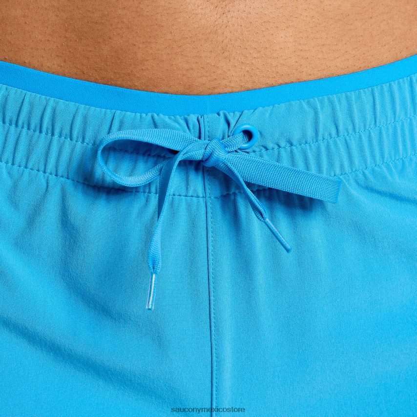 Saucony superar 5 corto mujer azur P4B2Z0811