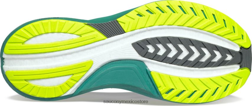 Saucony tempus ancho hombres fósil/musgo P4B2Z0118