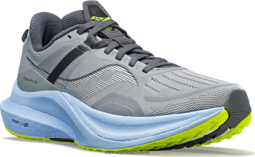 Saucony tempus ancho mujer fósil/éter P4B2Z0648