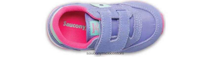 Saucony tenis baby jazz con velcro niños bígaro P4B2Z0996