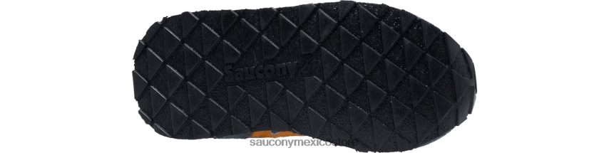 Saucony tenis baby jazz con velcro niños gris/naranja P4B2Z0992