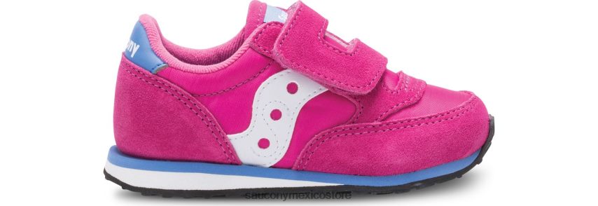 Saucony tenis baby jazz con velcro niños magenta P4B2Z0994