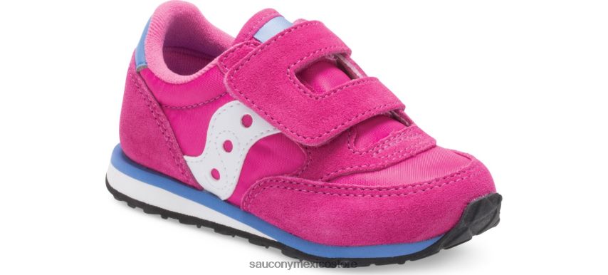 Saucony tenis baby jazz con velcro niños magenta P4B2Z0994