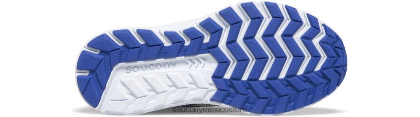 Saucony tenis cohesion 14 a/c niños azul marino/gris/uva P4B2Z0917