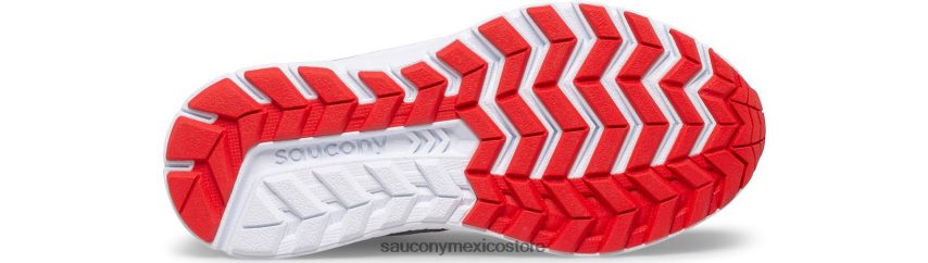 Saucony tenis cohesion 14 a/c niños azul marino/rojo P4B2Z0912