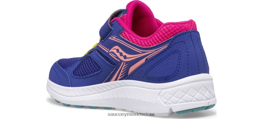 Saucony tenis cohesion 14 a/c niños azul/multi P4B2Z0915