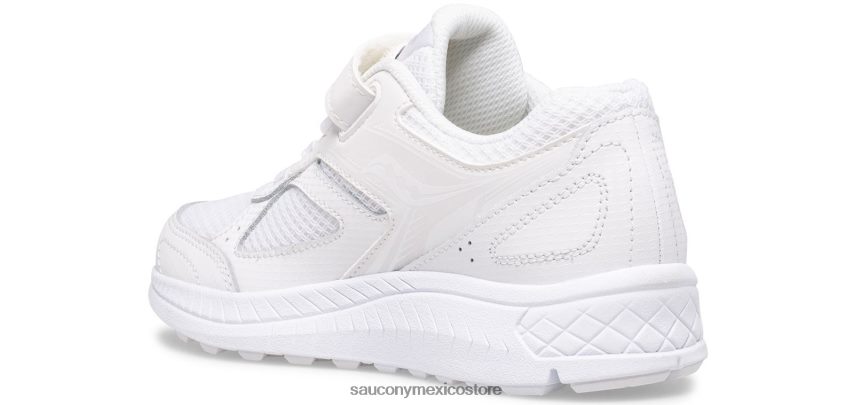 Saucony tenis cohesion 14 a/c niños blanco P4B2Z0920