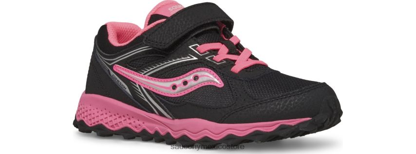 Saucony tenis cohesion tr14 a/c niños negro/rosa P4B2Z0971