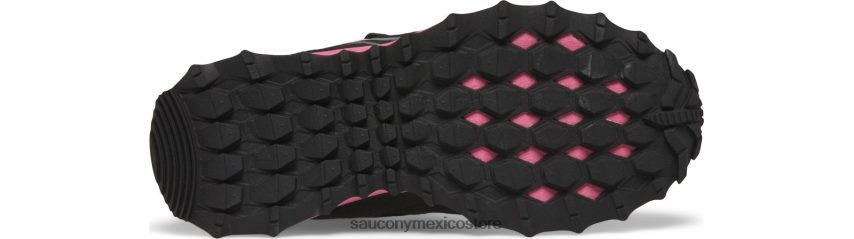 Saucony tenis cohesion tr14 a/c niños negro/rosa P4B2Z0971