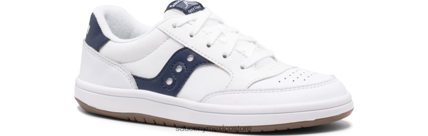 Saucony tenis de corte jazz niños naval Blanca P4B2Z01039