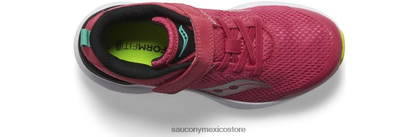 Saucony tenis kinvara 14 a/c niños rosa P4B2Z01023