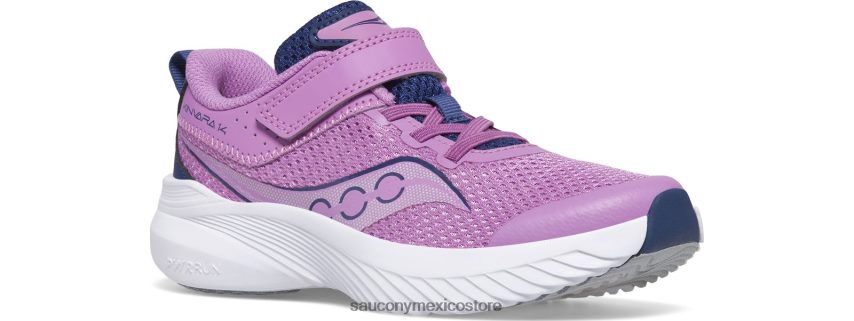 Saucony tenis kinvara 14 a/c niños uva/índigo P4B2Z01021