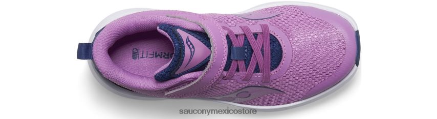 Saucony tenis kinvara 14 a/c niños uva/índigo P4B2Z01021