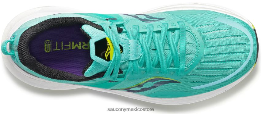 Saucony tiempo mujer menta fresca/ácido P4B2Z0560