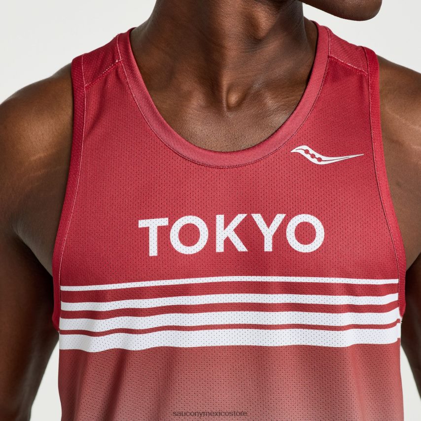 Saucony tokyo cronómetro singlete hombres tokio 2023 P4B2Z0329
