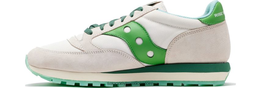 Saucony trébol de jazz 81 hombres blanco verde P4B2Z0241