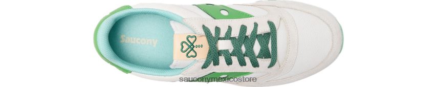 Saucony trébol de jazz 81 hombres blanco verde P4B2Z0241