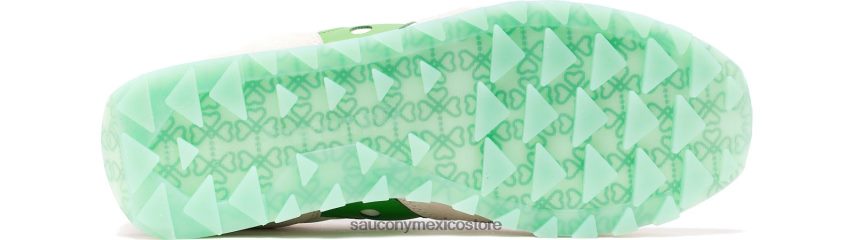 Saucony trébol de jazz 81 hombres blanco verde P4B2Z0241