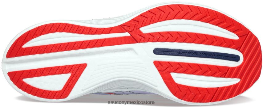 Saucony velocidad de endorfina de londres 3 hombres azul marino/blanco P4B2Z0106