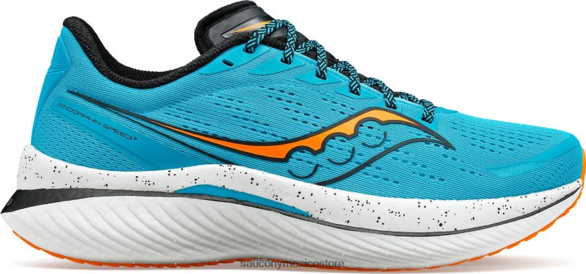 Saucony velocidad de endorfinas 3 hombres agave/negro P4B2Z056