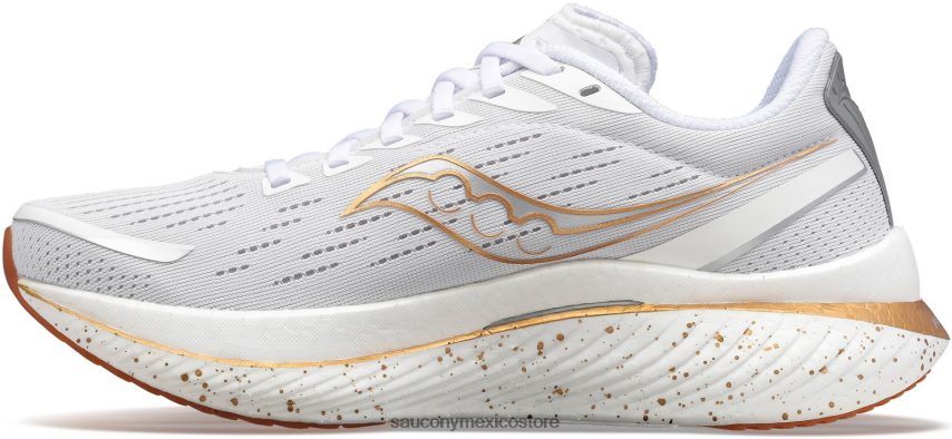 Saucony velocidad de endorfinas 3 hombres blanco P4B2Z063