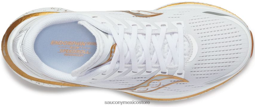 Saucony velocidad de endorfinas 3 hombres blanco P4B2Z063