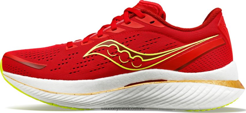 Saucony velocidad de endorfinas 3 hombres cachorro rojo P4B2Z062