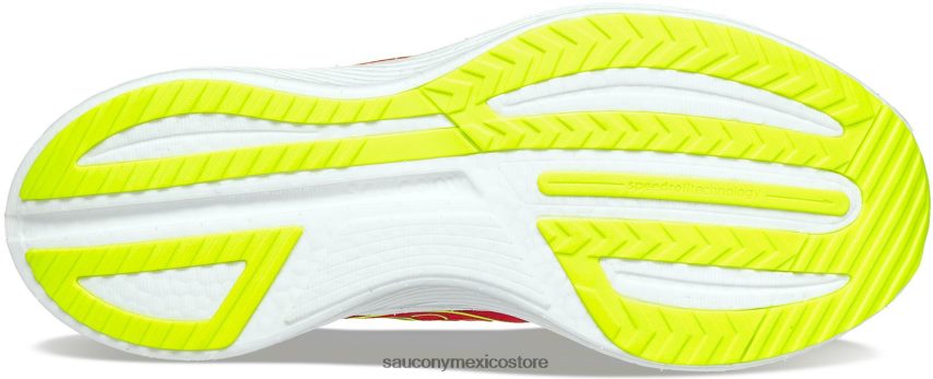 Saucony velocidad de endorfinas 3 hombres cachorro rojo P4B2Z062