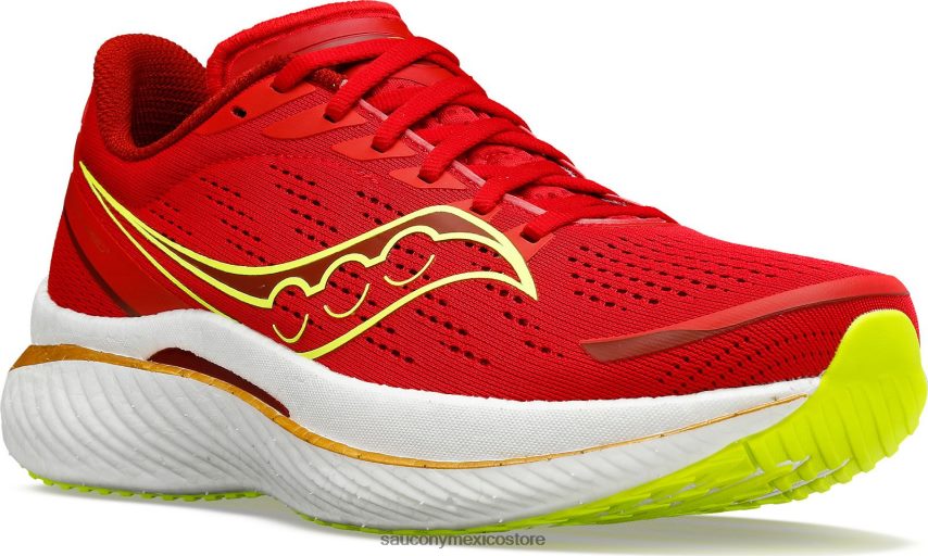 Saucony velocidad de endorfinas 3 hombres cachorro rojo P4B2Z062