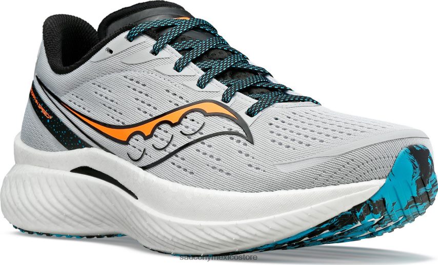 Saucony velocidad de endorfinas 3 hombres concreto/vizi P4B2Z058