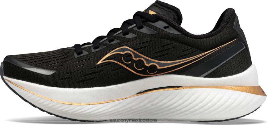 Saucony velocidad de endorfinas 3 hombres negro/dorado P4B2Z060