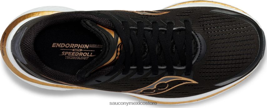 Saucony velocidad de endorfinas 3 hombres negro/dorado P4B2Z060