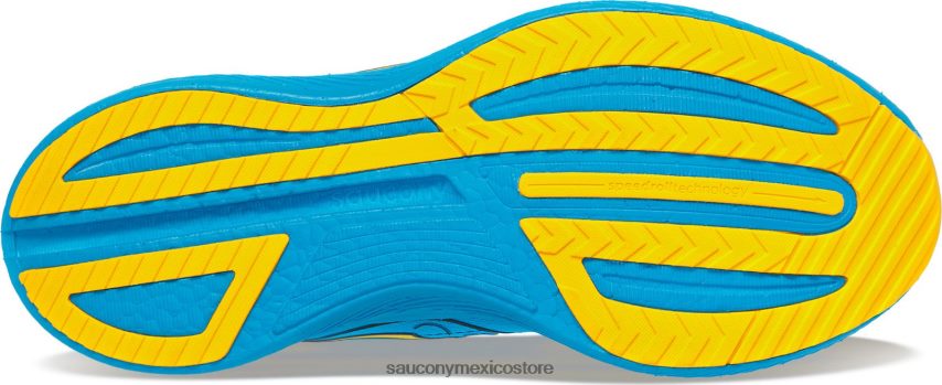 Saucony velocidad de endorfinas 3 hombres océano/vizigold P4B2Z061