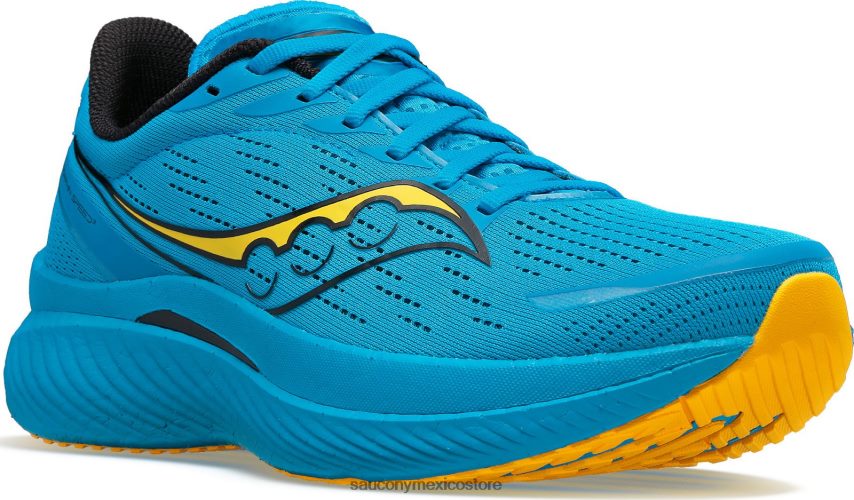 Saucony velocidad de endorfinas 3 hombres océano/vizigold P4B2Z061