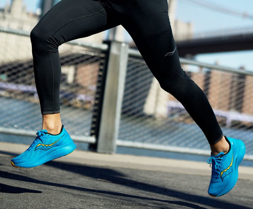 Saucony velocidad de endorfinas 3 hombres océano/vizigold P4B2Z061