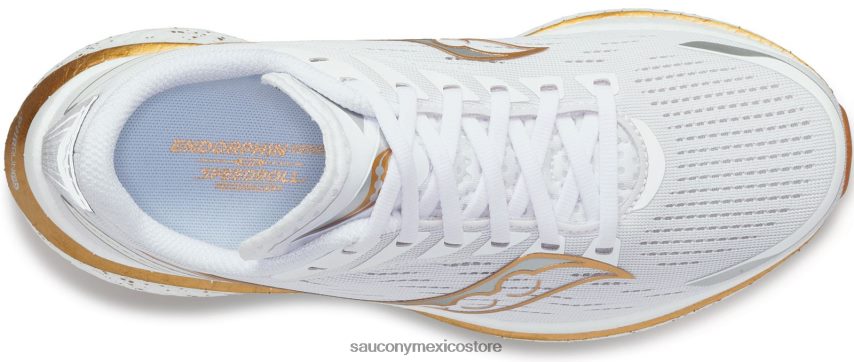 Saucony velocidad de endorfinas 3 mujer blanco P4B2Z0518