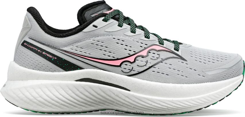 Saucony velocidad de endorfinas 3 mujer concreto/vizi P4B2Z0515