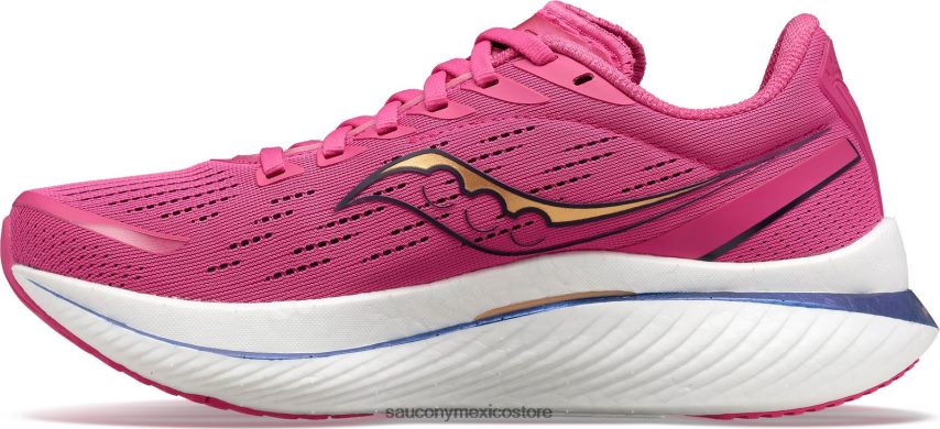 Saucony velocidad de endorfinas 3 mujer perspectiva de cuarzo P4B2Z0512