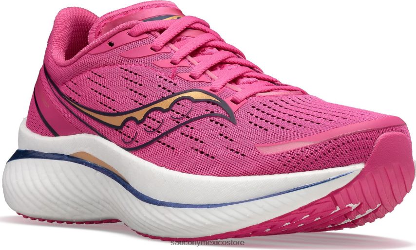 Saucony velocidad de endorfinas 3 mujer perspectiva de cuarzo P4B2Z0512
