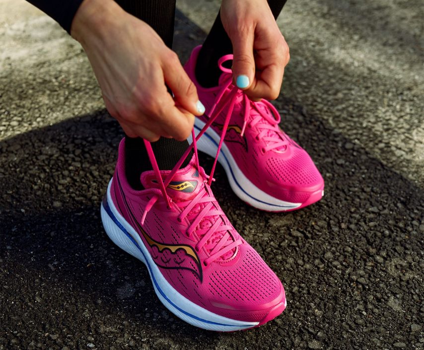 Saucony velocidad de endorfinas 3 mujer perspectiva de cuarzo P4B2Z0512