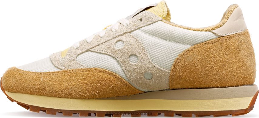 Saucony x color más jazz 81 hombres blanco/beige P4B2Z0297