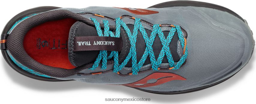 Saucony xodus ultra 2 hombres fósil/basalto P4B2Z0125