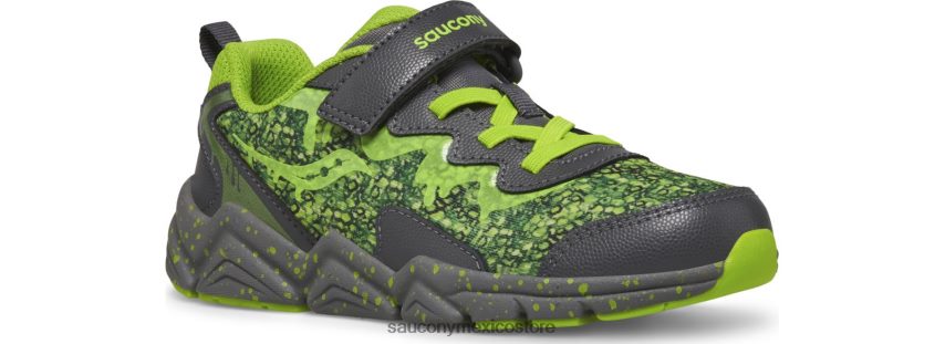 Saucony zapatilla flash 30 aire acondicionado niños gris/limo P4B2Z0979